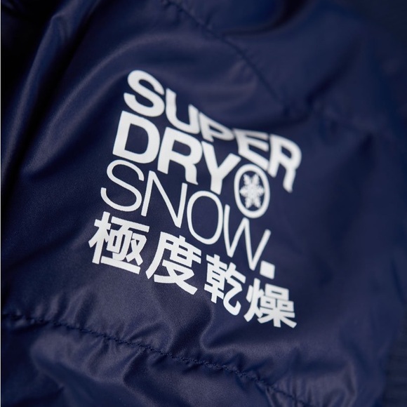 Superdry Retro Ride Hooded Bomber Jacket - Picture 6 of 12